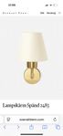 Josef Frank Svenskt tenn lampa