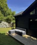 Loungesoffa i nyskick