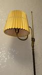 GOLVLAMPA / Mässing & Läder / Einar Bäckström / 1900-tal