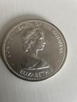 Elizabeth BAHAMAS 1973 July 10 Dollar Silver