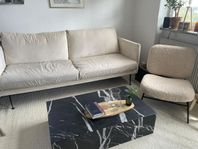 Marmorbord plinth low
