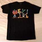 Disney t-shirt motiv i strl M svart