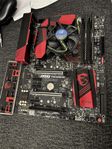 processor/ram/moderkort
