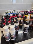Airbrush, Createx och Wicked Colors