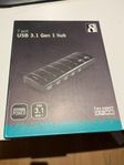 7 ports USB - hubb 3.1 Gen Hub Deltaco