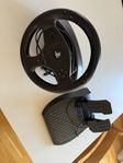 Ratt och pedaler Thrustmaster T80 till PS