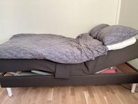 ställbar säng Viking 90x200cm