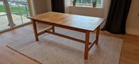 Ekbord med iläggsskiva 188/250cm