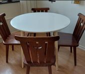 Desiree matbord (90 cm i diameter)