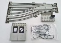 LEGO 12 volts tågväxlar. 2 st vänster med fjärrkontroll