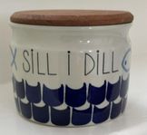 Burk ”Sill i Dill", Rörstrand av Marianne Westman 
