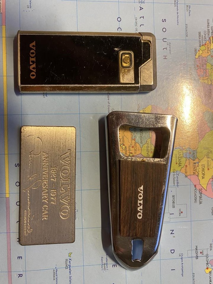 Volvo kuriosa/samlar prylar