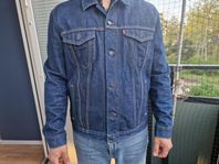 Levi's blå jeansjacka, storlek L