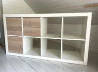 HYLLA KALLAX IKEA VIT