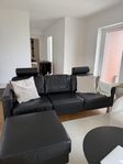3-sits soffa & fotpall