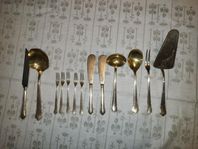 Matsilver CHIPPENDALE från GAB i 61 delar