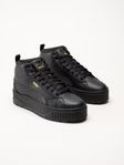 Karmen II Mid - Svarta höga platåsneakers från PUMA strl 