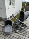 Barnvagn ligg- och sittdel