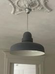 Vintage industrilampa – 65 cm hög, Ø 46 cm