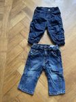 2 par jeans (68) + en snygg skjorta POP klädpaket