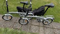 2st Watski ihopfällbar minicykel / campingcykel