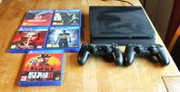 Playstation 4 plus 5 spel