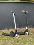 2 Sparkcyklar/scooters