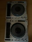 pioneeer CDJ 800mk2 spelare samt Korg kaoss mixer
