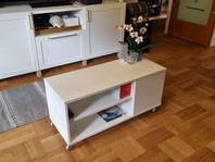 Vitt Soffbord på hjul - Ikea VIHALS