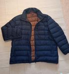 Blå dunjacka, Dressmann, storlek 3XL