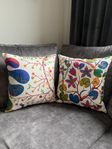 2ST KUDDFODRAL /TYG FRÅN SVENSK TENN / JOSEF FRANK// TEHERA