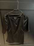 topp svart glansig InWear