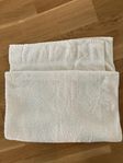 Stor vit frottehandduk