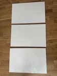 3  glansiga lådfront BESTÅ