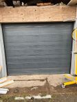 Motordriven Garageport vinter isolerad 