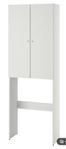 Skåp för tvättmaskin, : IKEA  NYSJÖN  vit, 65x190 cm