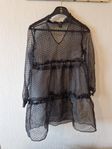 klänning i organza XS