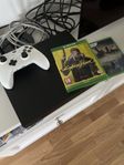 Xbox One X + cyberpunk Hogwarts legacy