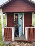 Lekstuga med el