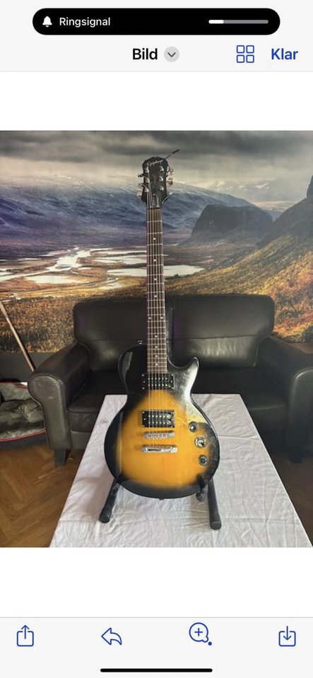 elgitarr epiphone gibson special