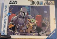 Star Wars Mandalorian Ravensburger Pussel 1000 bitar