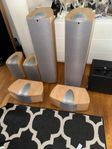 Kef Q7 Q1 2St Q9 centerhögtalare aktiv subwoofers 