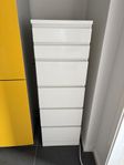 MALM - Ikea-byrå, 6 lådor