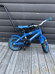 Barncykel Monark med stödpinne.