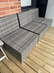 Loungemöbler uteplats