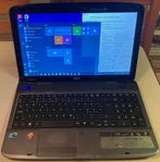 Windows 10,Snabb i3, Acer 15,6tum.HDMI.Office.Ok batteri.Lad