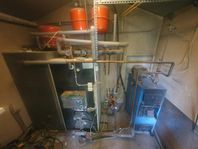 Värme system med ackummulatortankar