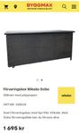 Dynbox /förvaringsbox Wiksbo Svibo