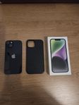 iPhone 14 navy 128gb fint skick 