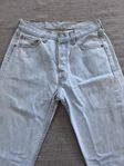 Levis Levi’s 501 denim jeans ljus tvätt byxor jeans byxor